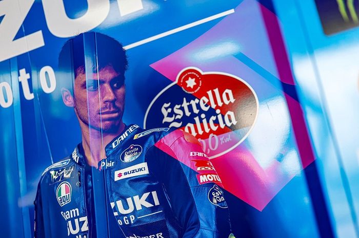 Pembalap tim Suzuki Ecstar, Joan Mir kemungkinan absen dari sesi tes MotoGP Mandalika hari ketiga, Minggu (13/02/2022).