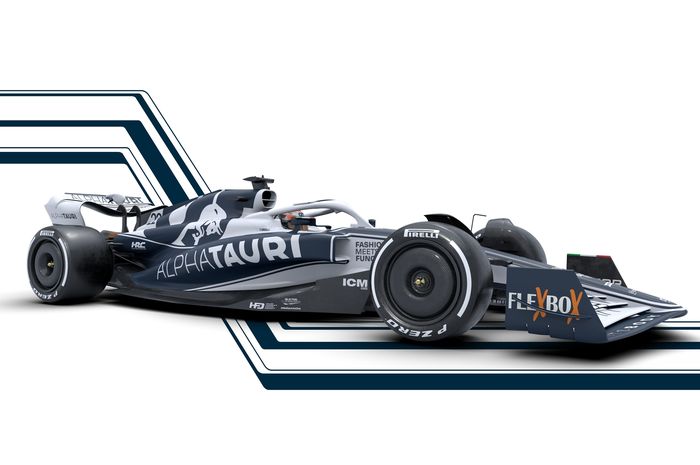 Scuderia AlphaTauri meluncurkan mobil dan melakukan presentasi untuk menghadapi F1 2022. 