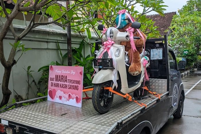 Yamaha Fazzio hadiah valentine di kota Denpasar