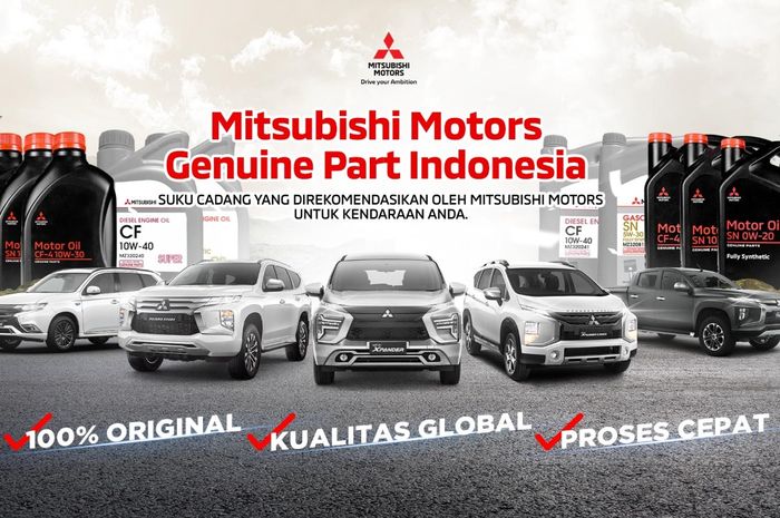Belanja sparepart Mitsubishi Motors Genuine Part secara online
