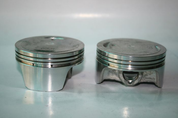 Piston motor punya berbagai bentuk, bahan, dan proses pembuatan