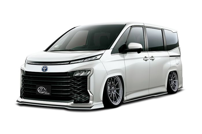 Modifikasi Toyota Voxy baru tampil elegan bergaya stance garapan Kuhl Racing, Jepang