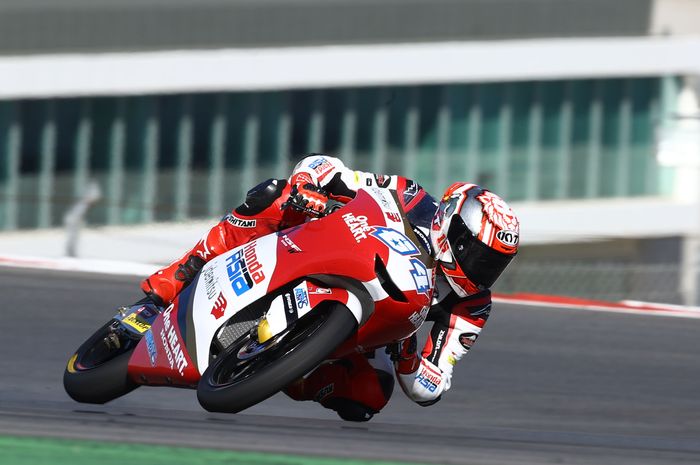 Selepas dari tes Moto3 Portugal, Mario Aji dipastikan akan membela Honda Team Asia sendirian di seri Qatar. Taiyo Furusato cedera