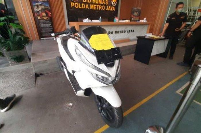 Honda PCX 150 milik tukang bubur yang sempat digelapkan Cepu Polisi akhirnya kembali