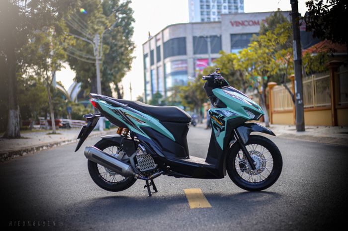 Modifikasi keren Honda Vario 150 