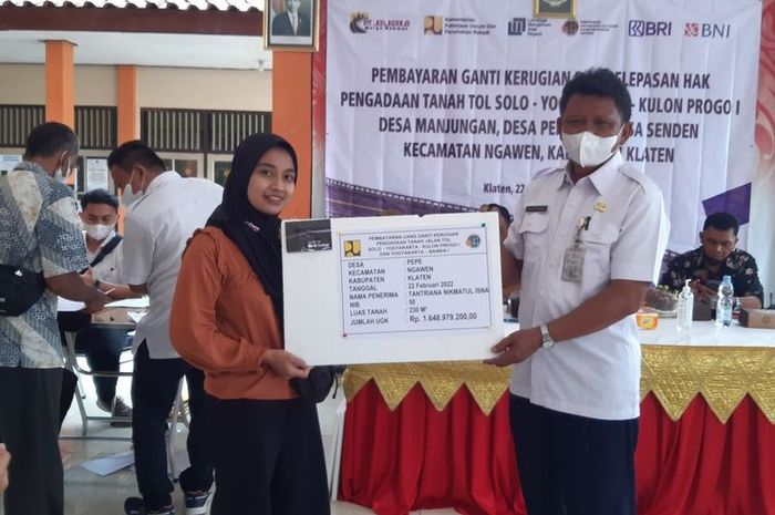 Tantriana Nikmatul Isna, cewek 24 tahun asal Ngawen, Klaten dapat ganti rugi proyek tol Solo-Jogja Rp 3,5 miliar