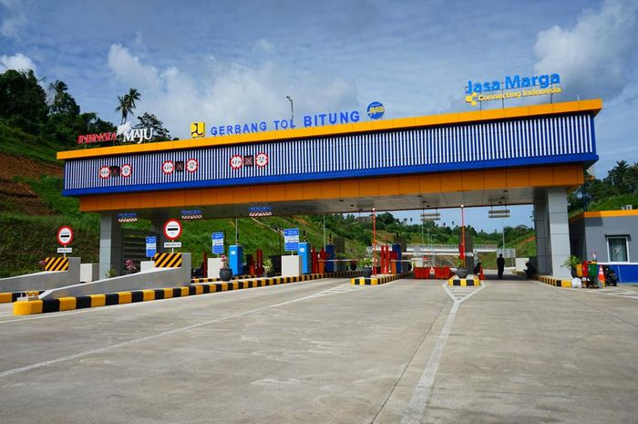 GT Tol Manado-Bitung Ruas Danowudu-Bitung