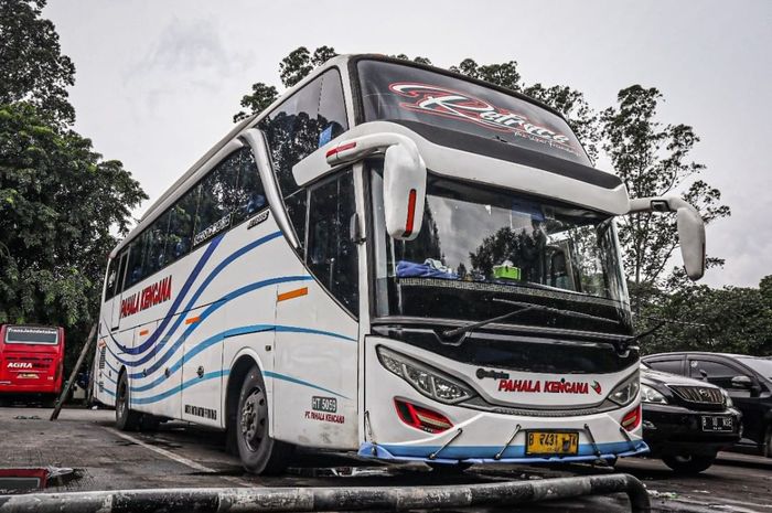 Armada bus PO Pahala Kencana