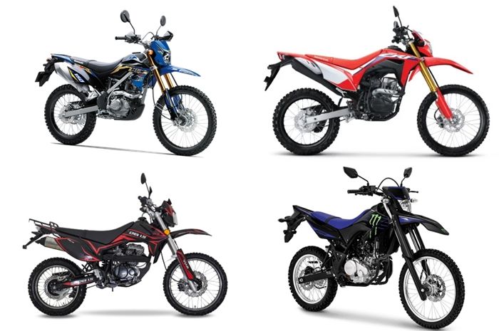 Foto ilustrasi. Harga motor baru tipe trail 150 cc Maret 2022, ada yang naik Rp 600 ribuan.