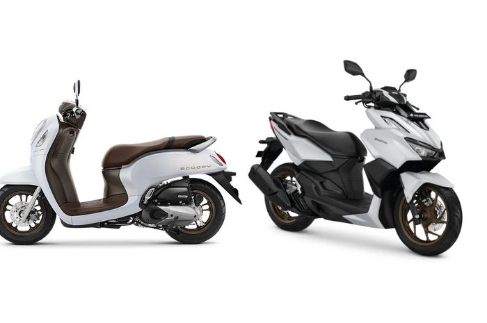 All New Scoopy dan All New Vario 160 adalah skutik lansiran Honda yang cukup populer