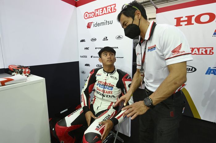 Mario Suryo Aji mendapatkan hasil yang cukup bagus dan menjanjikan usai menjalani dua sesi latihan awal Moto3 Qatar 2022. 