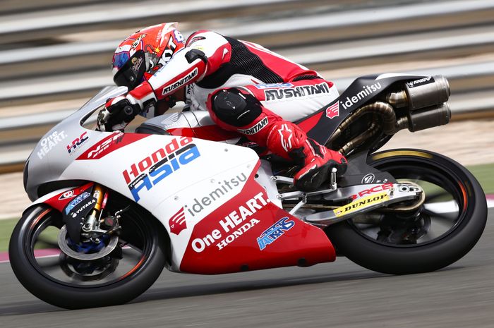 Mario Suryo Aji bakal start dari baris terdepan Moto3 Indonesia 2022 karena hasil kualifikasi membanggakan