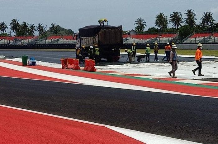 Sirkuit Mandalika sebagai tempat berlangsungnya MotoGP Indonesia 2022.