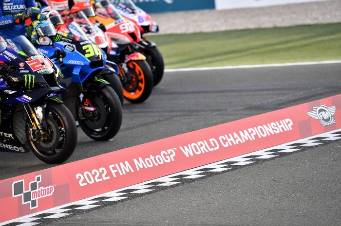 Para rider MotoGP bakal dapat jatah 28 buah ban trek kering dan 15 ban trek basah pada musim 2022.