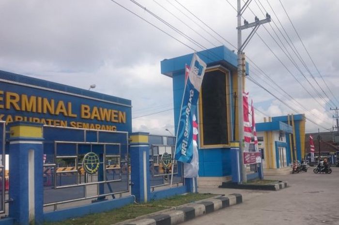 Ilustrasi terminal bus Bawen