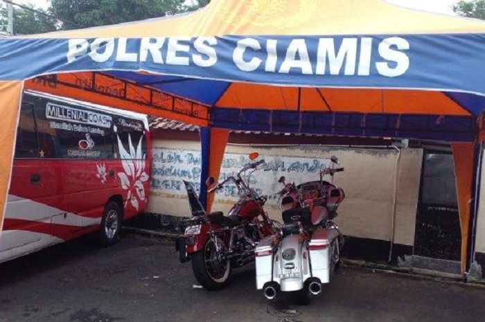 2 Pemotor Harley-Davidson yang tewaskan dua bocah kembar di Pangandaran, Jawa Barat resmi jadi tersangka.