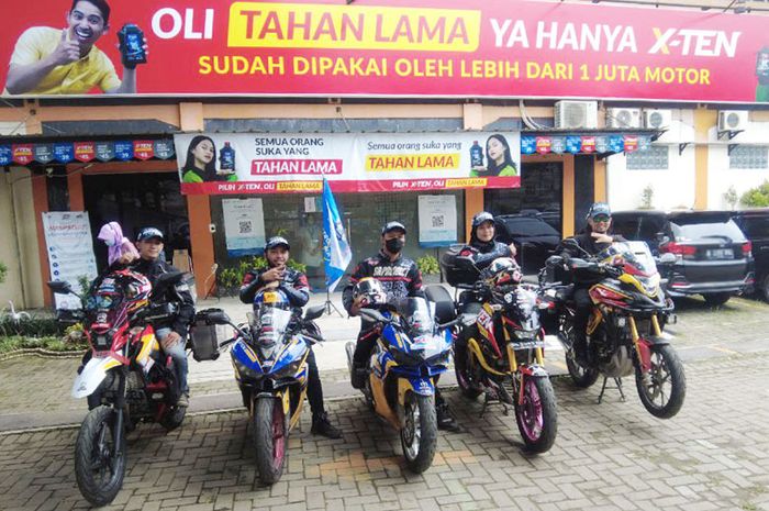 PT. Surganya Motor Indonesia (SMI) mengajak lima orang yang terdiri atas influencer, selebgram, dan bikers untuk melakukan touring dengan rute Jakarta-Lombok.