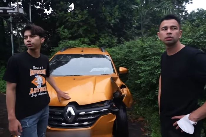 Renault Triber asisten Raffi Ahmad ambyar, biaya perbaikan diduga Rp 50 juta, saran Nagita bikin jiwa miskin bergetar