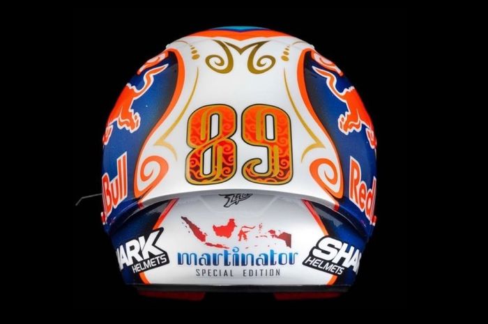 Helm spesial Jorge Martin di MotoGP Mandalika