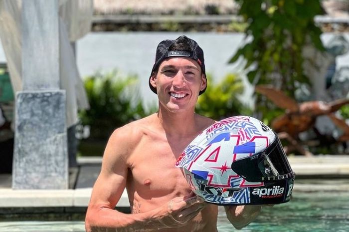 Aleix Espargaro akan lempar helm di MotoGP Mandalika