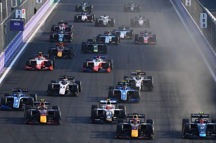 Ilustrasi balapan F1