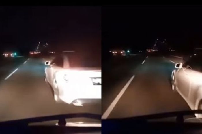 Viral video mobil Mercy halangi ambulans