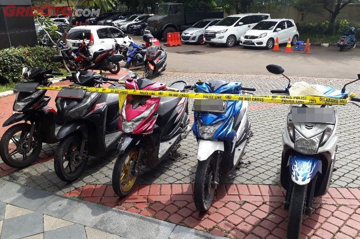 Empat motor raib dalam semalam, korban saling ketemu saat bikin laporan ke Polsek (foto ilustrasi)