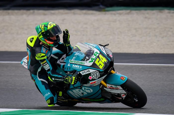 Fermin Aldeguer jadi tercepat di FP3 Moto2 Indonesia 2022