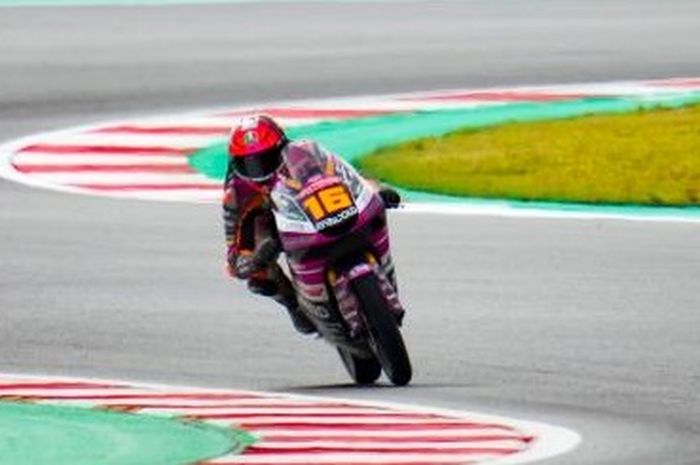 Andrea Migno masih mendominasi posisi teratas saat lakoni sesi FP3 Moto3 Indonesia 2022, Sabtu (19/03).
