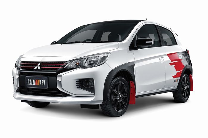 Mitsubishi Mirage Ralliart siap mejeng di Bangkok International Motor Show 2022