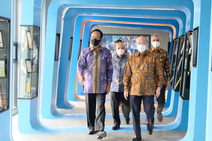 Fasilitas Digital Operation Center (DOC) dari Astra Credit Companies (ACC) diresmikan di Yogyakarta, Rabu (23/3/2022)