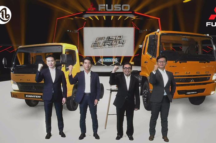 Mitsubishi Fuso resmi meluncurkan line up kendaraan niaga baru dengan standar Euro 4.