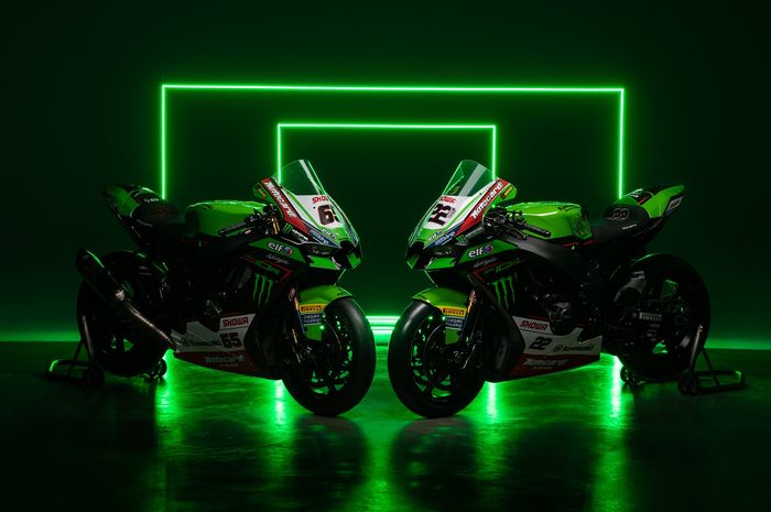 Kawasaki Racing Team pamer motor untuk WorldSBK 2022, siap rebut kembali titel Juara Dunia dari Yamaha.