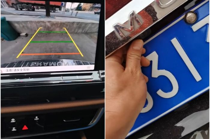 Pengemudi ini dibuat heran sama kamera belakang VW Teramont miliknya.