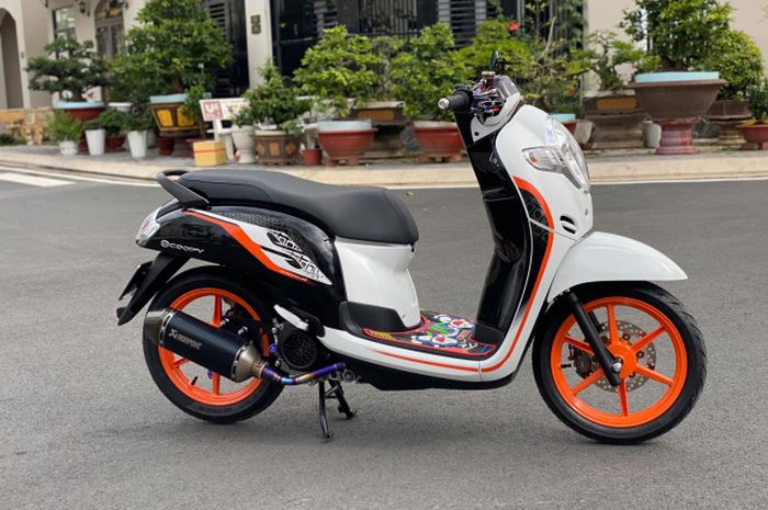 Modifikasi Honda Scoopy 