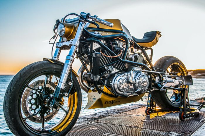 Buell M2 cafe racer garapan Taverne Motorcycles