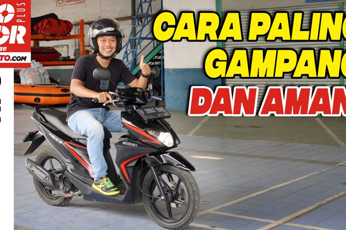 Cara belajar naik motor matic