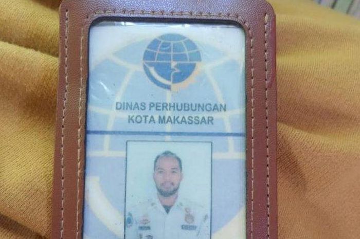 Kartu Anggota Najamuddin Sewang, Anggota Dinas Perhubungan yang tewas ditembak orang misterius