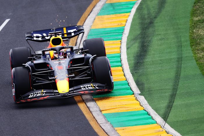 Max Verstappen mengalami problem di F1 Australia 2022
