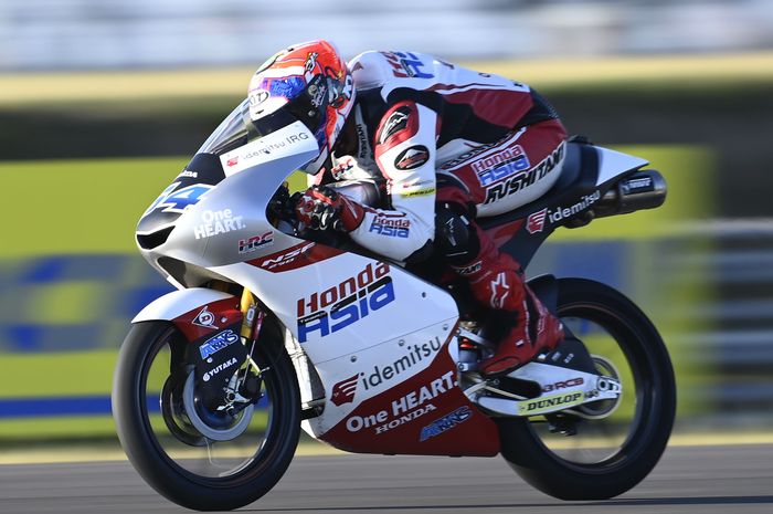 Mario Suryo Aji sukses perbaiki catatan waktu pada FP2 Moto3 Amerika 2022