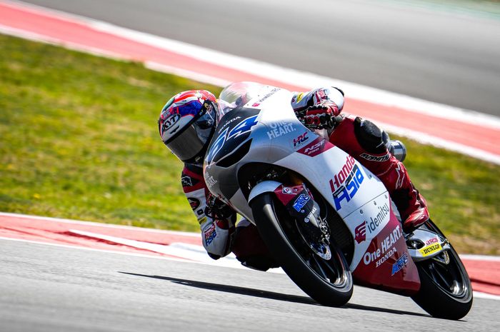 Mario Aji di FP3 Moto3 Amerika Serikat 2022 (9/4) 