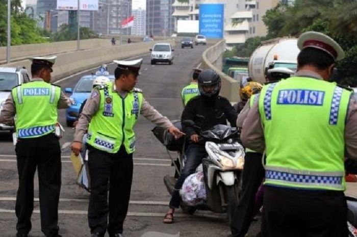 Ilustrasi, Polisi di Provinsi Bengkulu dilarang tilang manual meski belum ada e-tilang