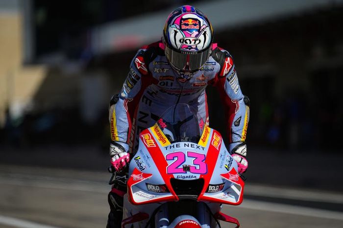 Enea Bastianini rebut kemenangan di balapan MotoGP Amerika 2022, Minggu (11/04).