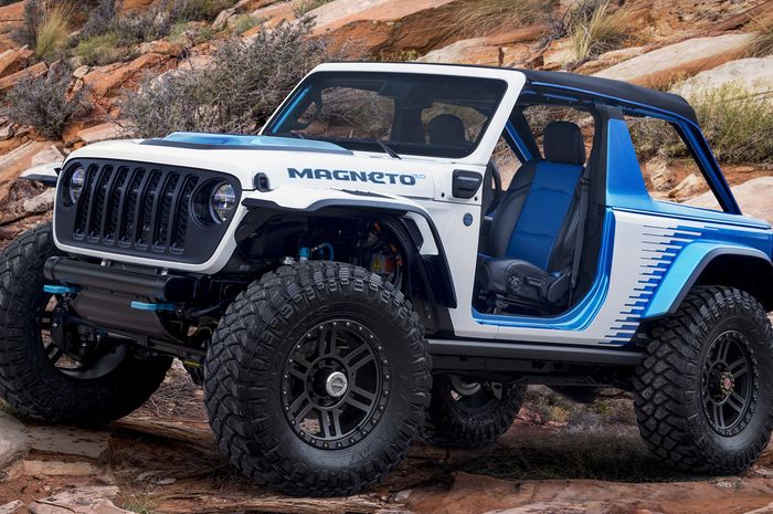 Jeep Magneto 2.0 diperkenalkan di Easter Jeep Safari 2022.