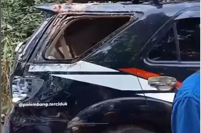 Toyota Fortuner tabrak pengendara Vario, pengemudi bernama Baharudin kabur dari lokasi, kini diburu polisi