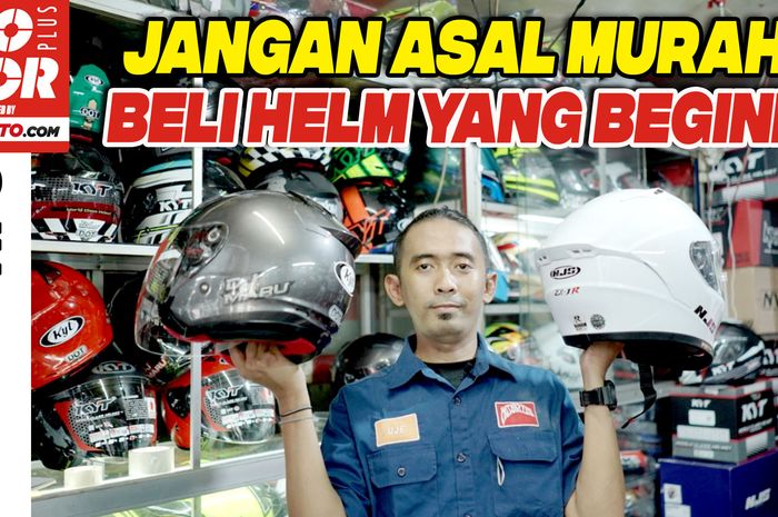 Memilih helm untuk riding harian jangan cuma berpatokan pada harga murah!