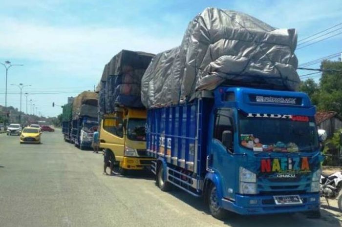 Satlantas Polres Pati akan membatasi kendaraan angkutan barang yang melintasi wilayahnya saat mudik Lebaran 2022