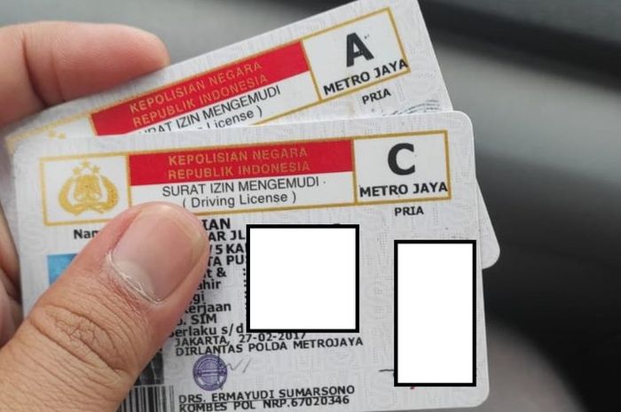 Ilustrasi SIM A dan SIM C