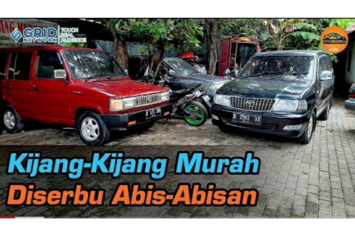 Mobil bekas harga Rp 30 - 70 jutaan