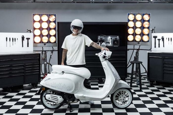 Vespa ajak kolaborasi Justin Bieber 